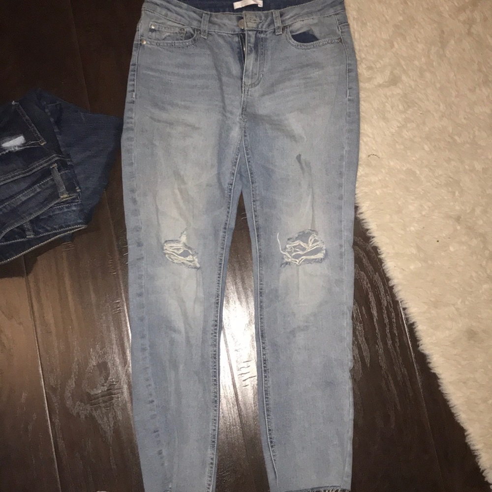 Mid rise skinny